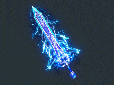 【武器】蓝月·清风戏水